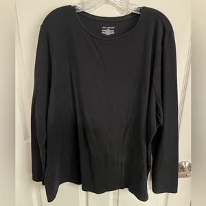 Lane Bryant Long Sleeve Scoop Neck Top sz 18/20